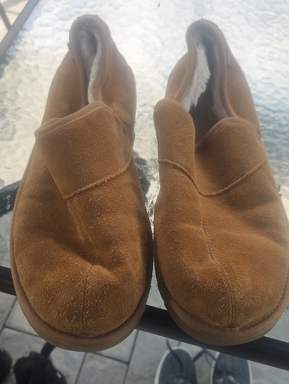 UGG Men's Chestnut Suede Slip-On Loafers